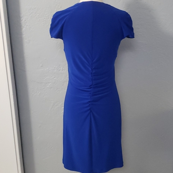 HOLD FOR DUTCH! Joseph Ribkoff Royal Blue Dress - Picture 2 of 5